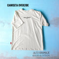 CAMISETA OVERSIZE ALTO GR BLANCA ESTAMPADA