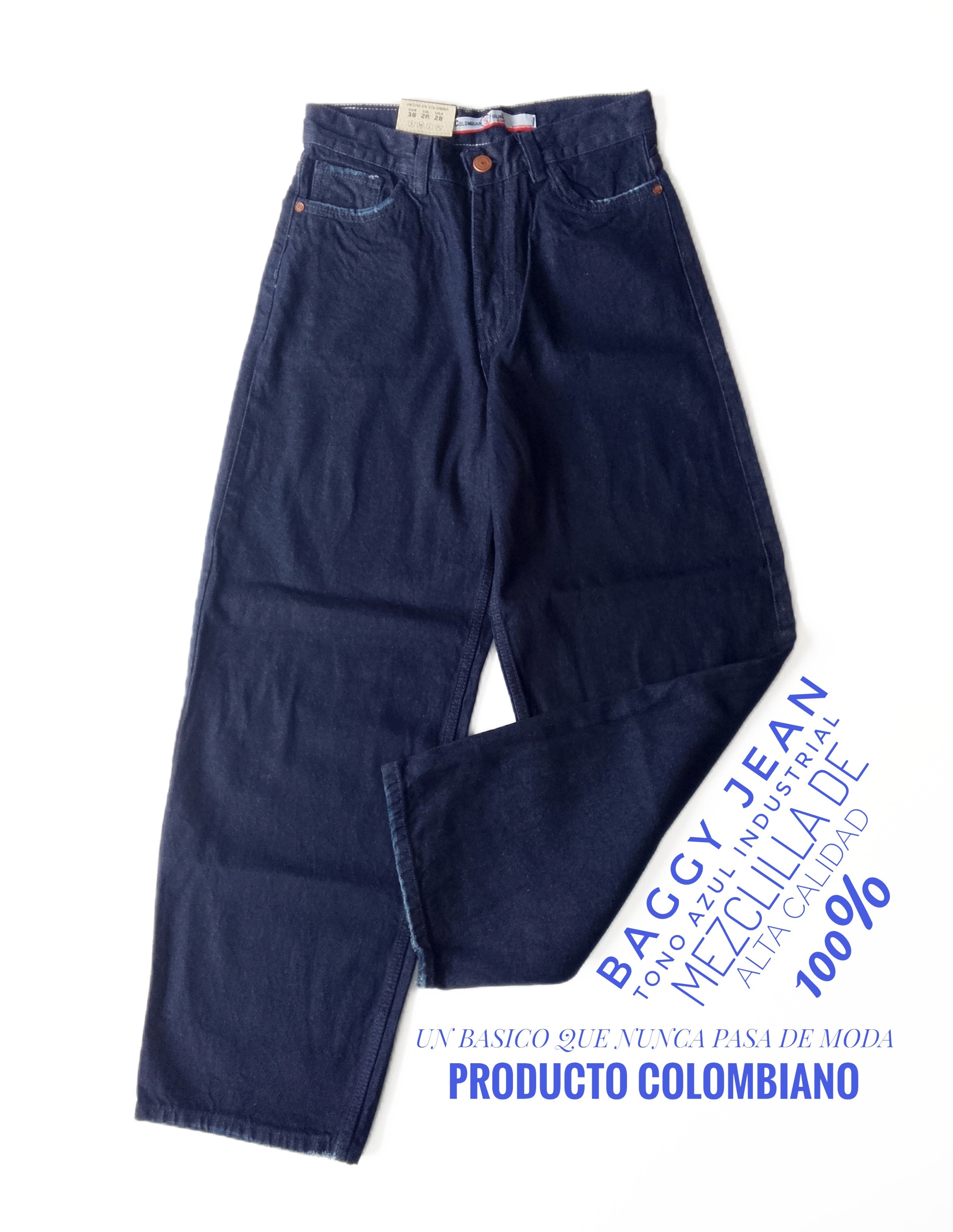 BAGGY JEAN AZUL CLASICO