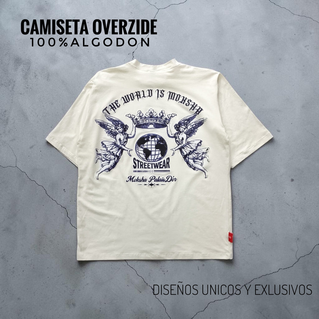 CAMISETA OVERSIZE ESTAMPADA BEISH