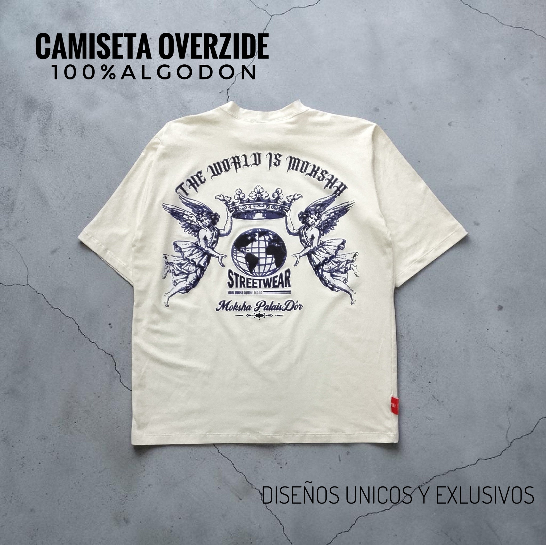 CAMISETA OVERSIZE ESTAMPADA BEISH