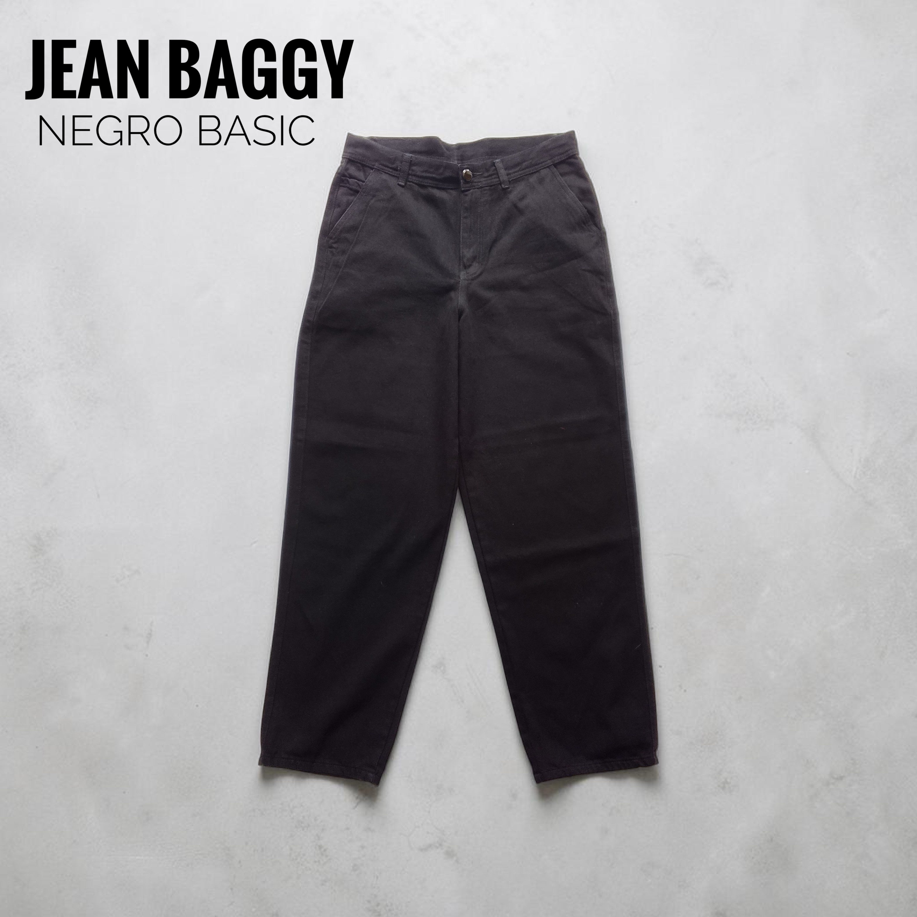 BAGGY JEAN NEGRO BASICO