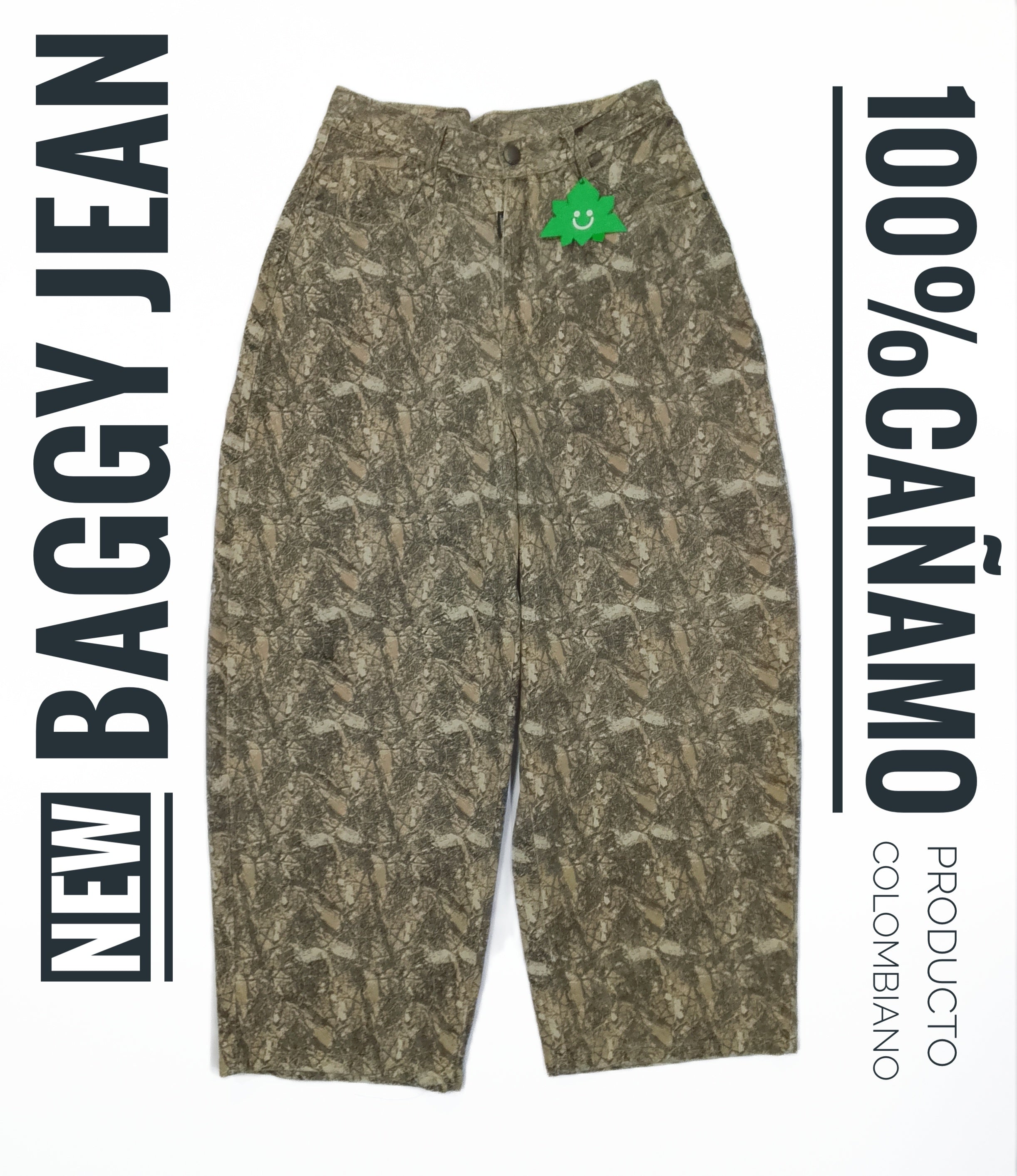 BAGGY JEAN CAMUFLADO