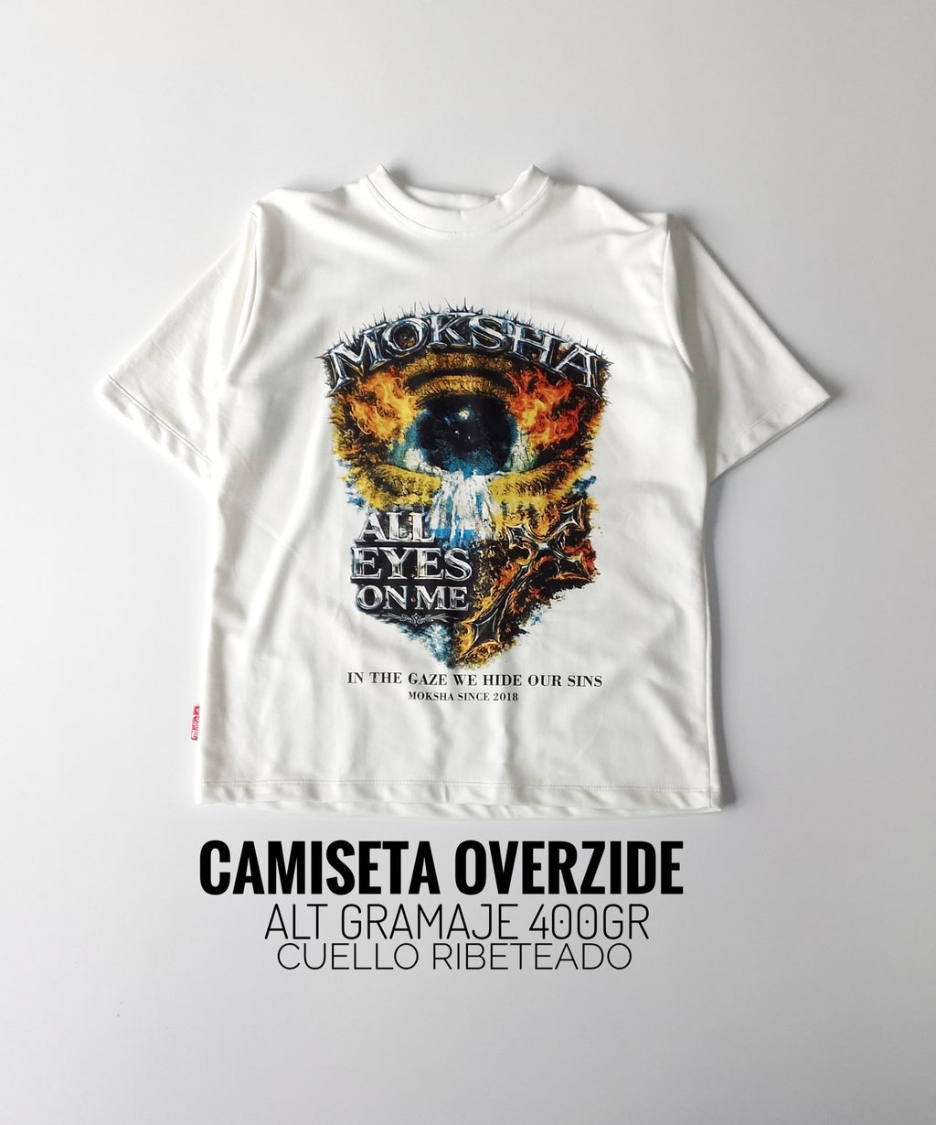 SET 2 CAMISETAS OVERSIZE ALTO GRAMAJE /COLOR ALETORIO